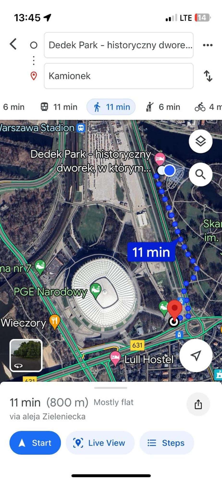 Dedek Park - Dworek W Pięknym Parku Skaryszewskim Obok Stadionu Narodowego 3* Warszawa